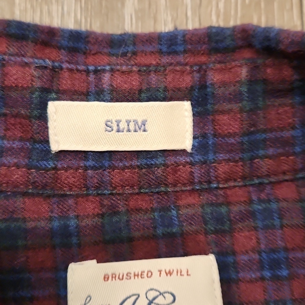 J Crew Flanel Button Up Shirt - Picture 3 of 4